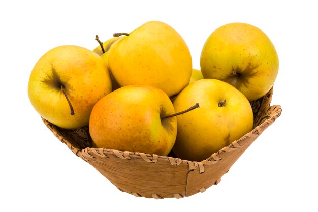 Pomme jaune vif