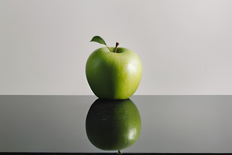 Photo pomme minimale