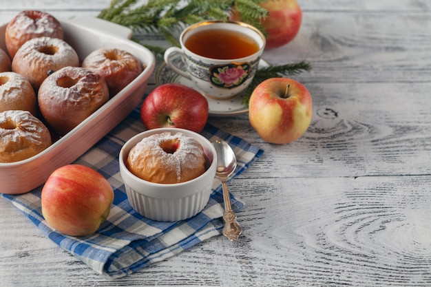 Pommes au four de Noël maison