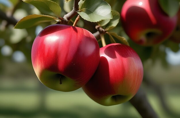 pommes sur une branche IA générative