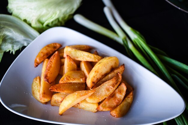 Photo des pommes de terre délicieuses.