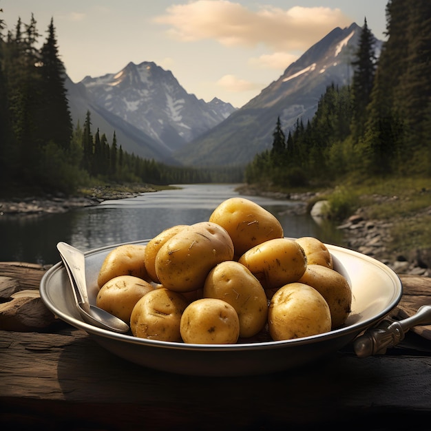 Les pommes de terre dorées du Yukon