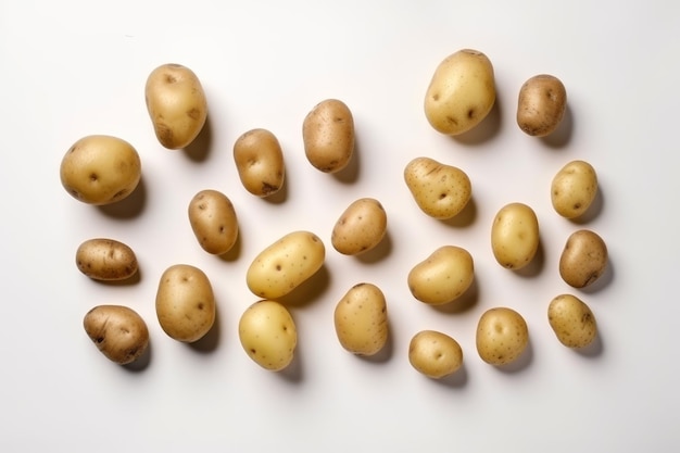 Pommes de terre fraîches pomme de terre Alimentation saine Générer Ai