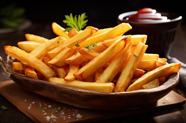 Pommes de terre frites reformulées