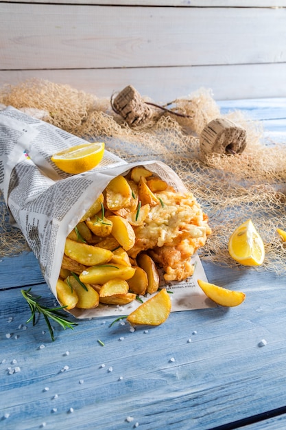 Pommes de terre sautées au poisson