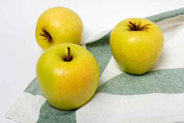 Pommes vertes fraîches