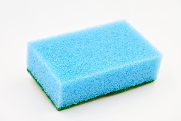 Éponge de nettoyage en mousse bleue pour laver la vaisselle, nettoyer la salle de bain et autres besoins ménagers
