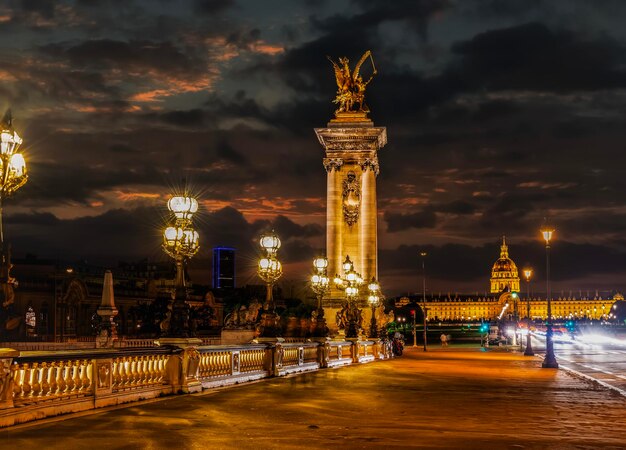 Le pont d'Alexandre le Troisième