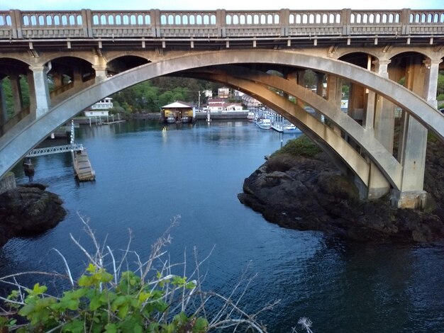 Photo pont d'arc sur la rivière