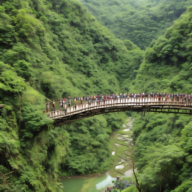 Le pont de Banaue aux Philippines AI