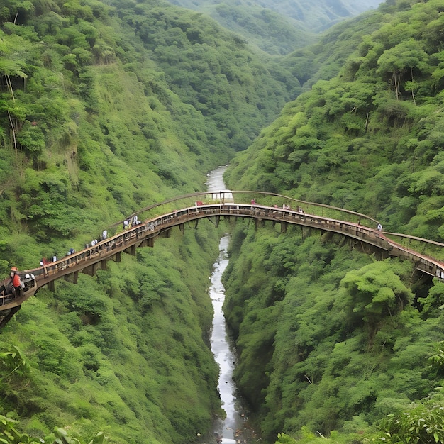 Le pont de Banaue aux Philippines AI