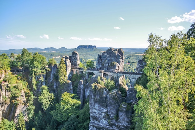 Pont Bastei en Suisse saxonne