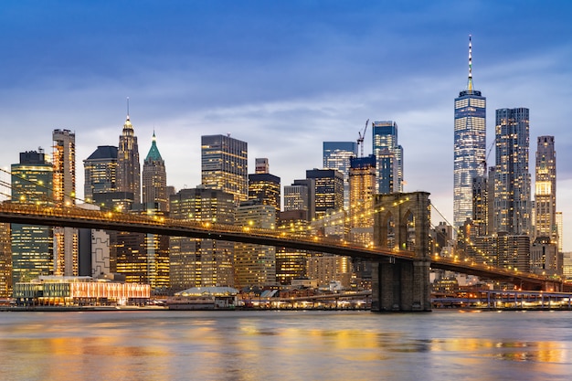 Pont De Brooklyn à New York