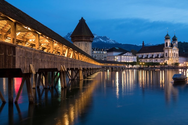 Pont de la Chapelle Luzern Seitzerland