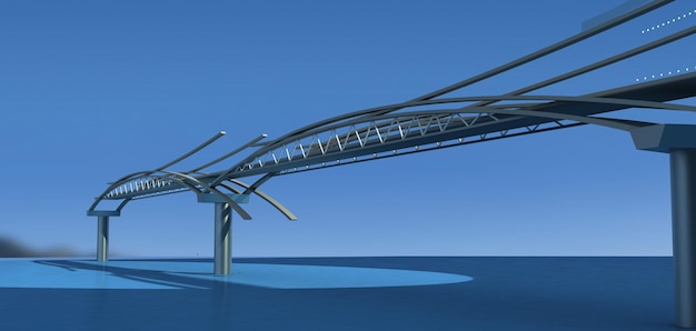 Pont conceptuel au bleu