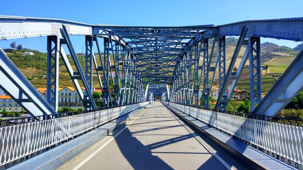 Le pont contre le ciel clair