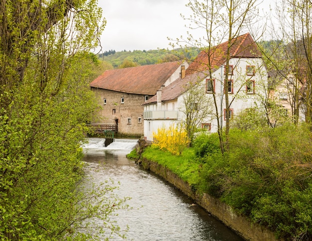 Pont à Gerlachsheim Allemagne