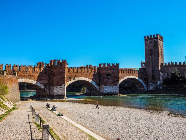 Pont HDR Castelvecchio alias pont Scaliger à Vérone