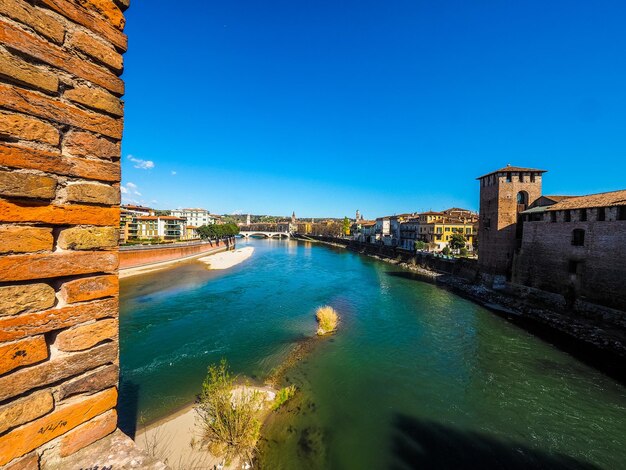 Pont HDR Castelvecchio alias pont Scaliger à Vérone