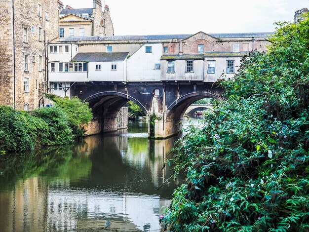 Pont HDR Pulteney à Bath