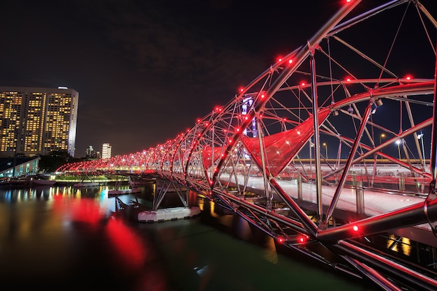 pont d&#39;hélice, Singapour