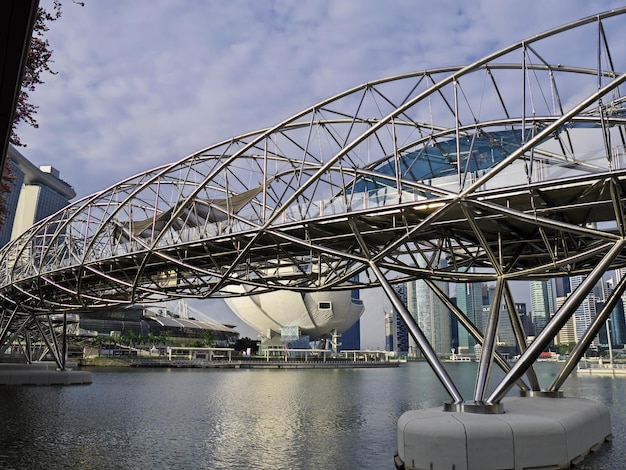 Le pont de la marina Singapour