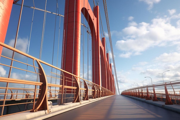 pont sur le pont du Golden Gate