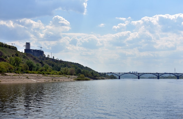 pont sur la rivière de l'œil. Nijni Novgorod