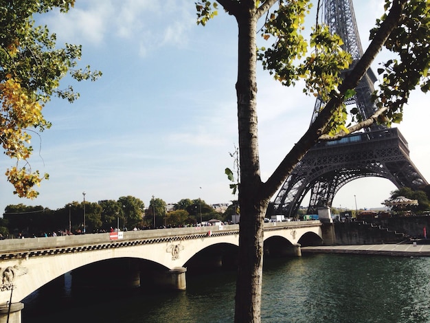 Photo le pont sur la rivière