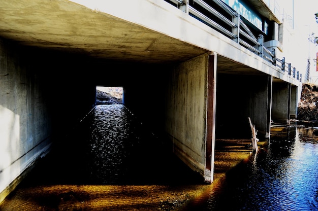 Photo le pont sur la rivière