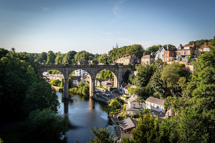 Photo le pont sur la rivière