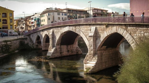 Un pont sur la rivière