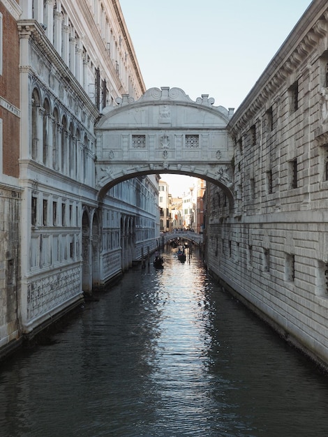 Pont des Soupirs à Venise