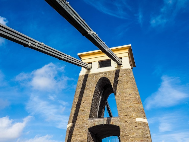 Pont suspendu HDR de Clifton à Bristol