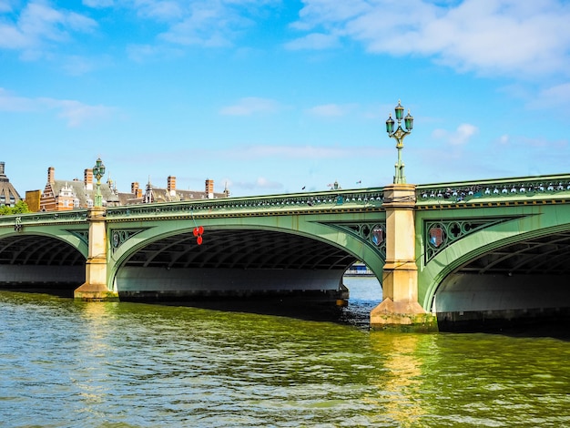 Pont de Westminster HDR à Londres