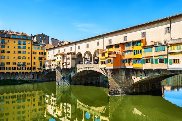 Ponte Vecchio à Florence, Italie