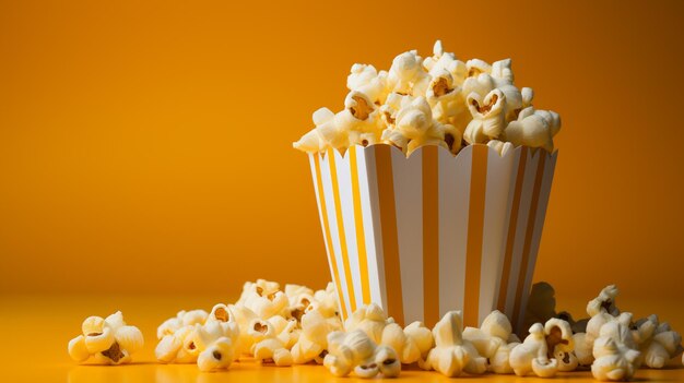 pop-corn frais fond d'écran HD 8K Image photographique