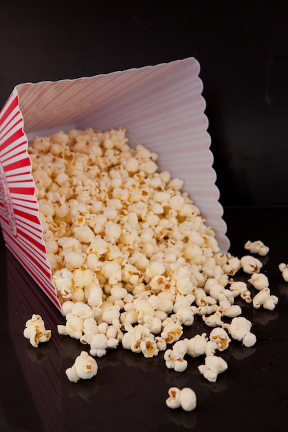 Pop corn en rupture de stock