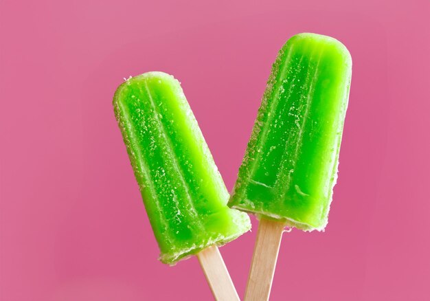 Popsicles colorés