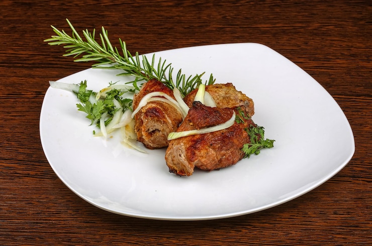 Photo porc grillé