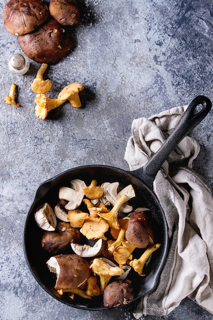 Porcini aux cèpes et aux girolles