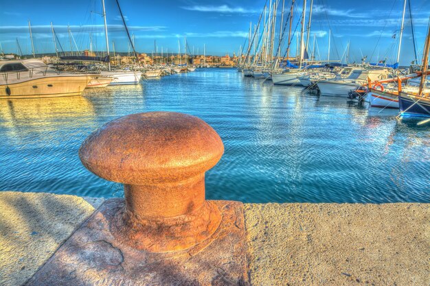 Port d'Alghero vu de la jetée