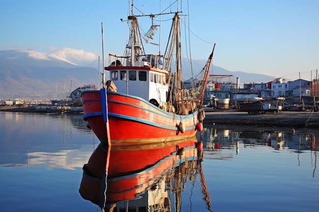 Port des bateaux de pêche