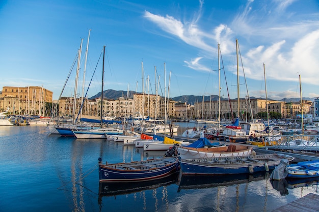 Port Cala à Palerme, Italie