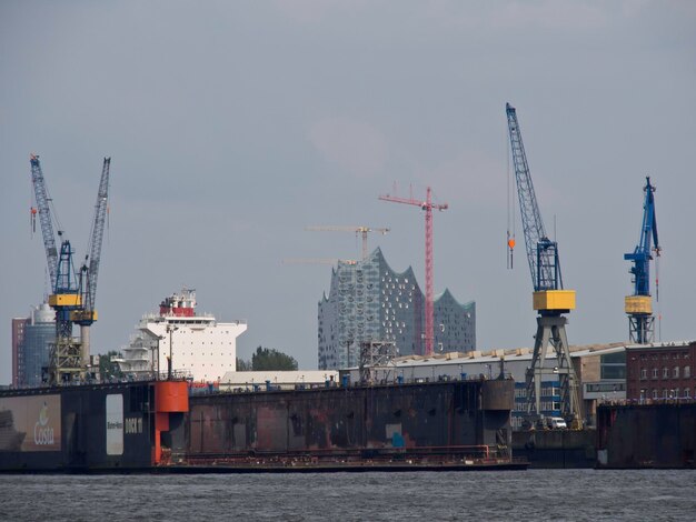 Photo le port de hambourg