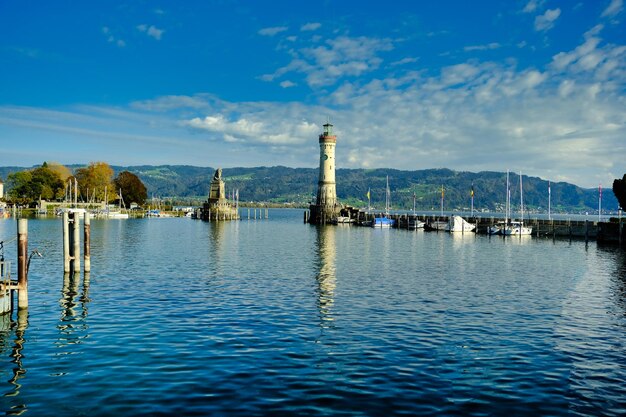 Port de Lindau en Allemagne