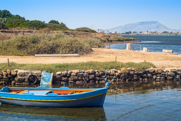 Port de Mozia, dans les marais salants de marsala