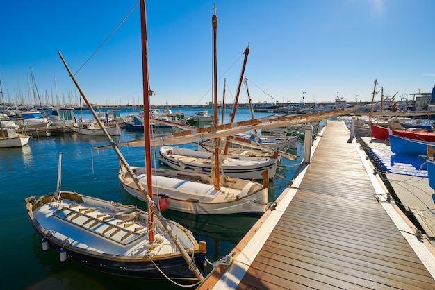 Port de plaisance de Cambrils à Tarragone en Catalogne