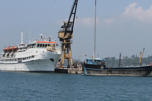 Port de Port Blair Andamans Inde