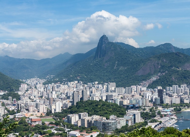 Port et toits de Rio de Janeiro Brésil